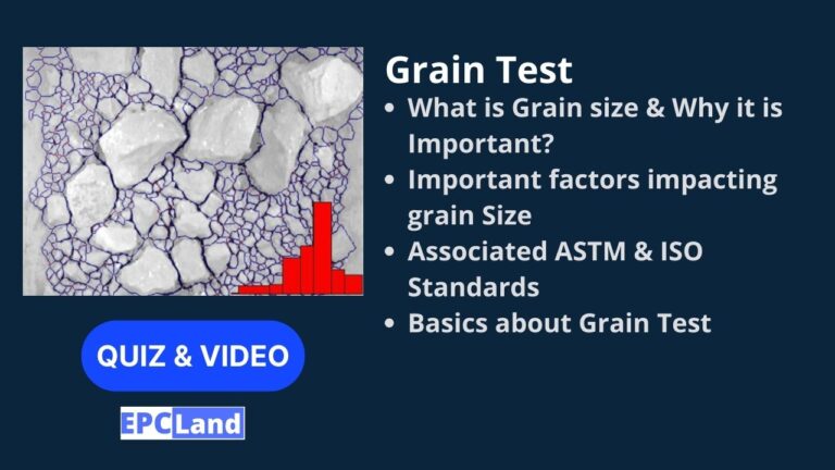 Grain Test Piping Quiz EPCLand