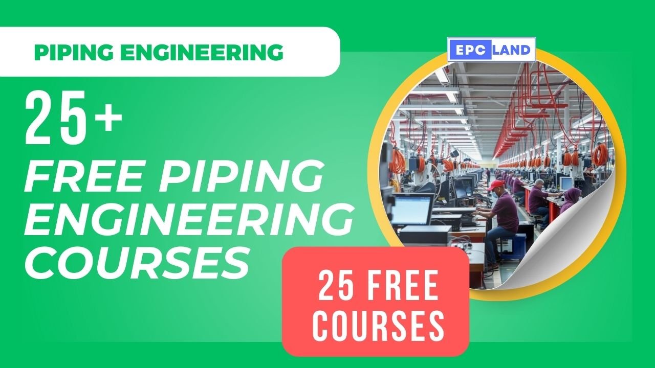 Pipe Course Free Piping Engineering Courses by EPCLAND - EPCLand