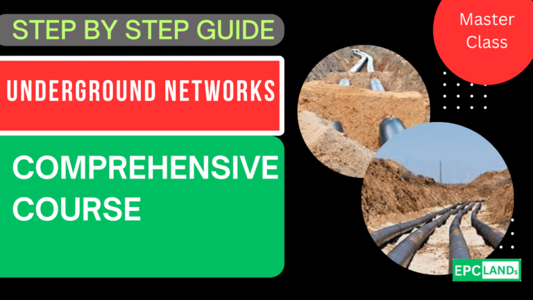 Underground Piping & Networks – Design, Layout & Safety