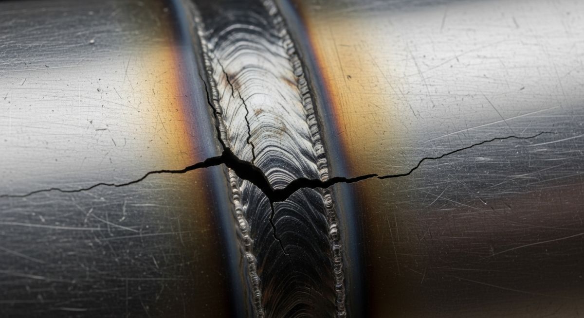 Radiographic testing of ASTM A358 EFW pipe weld for petrochemical application