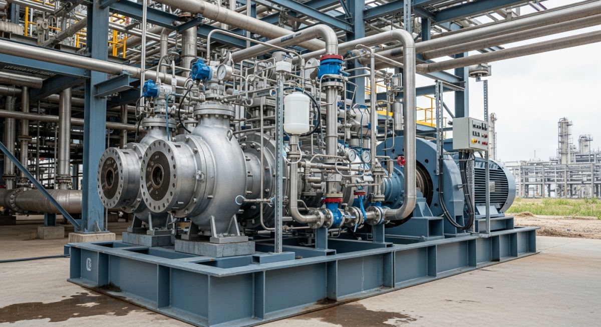 Real-world application of API 610 Pumps vs ANSI Centrifugal Pumps in a high-temperature process plant