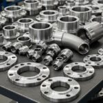 High-quality ASTM A182 forged steel pipe flanges and fittings for high-pressure service.