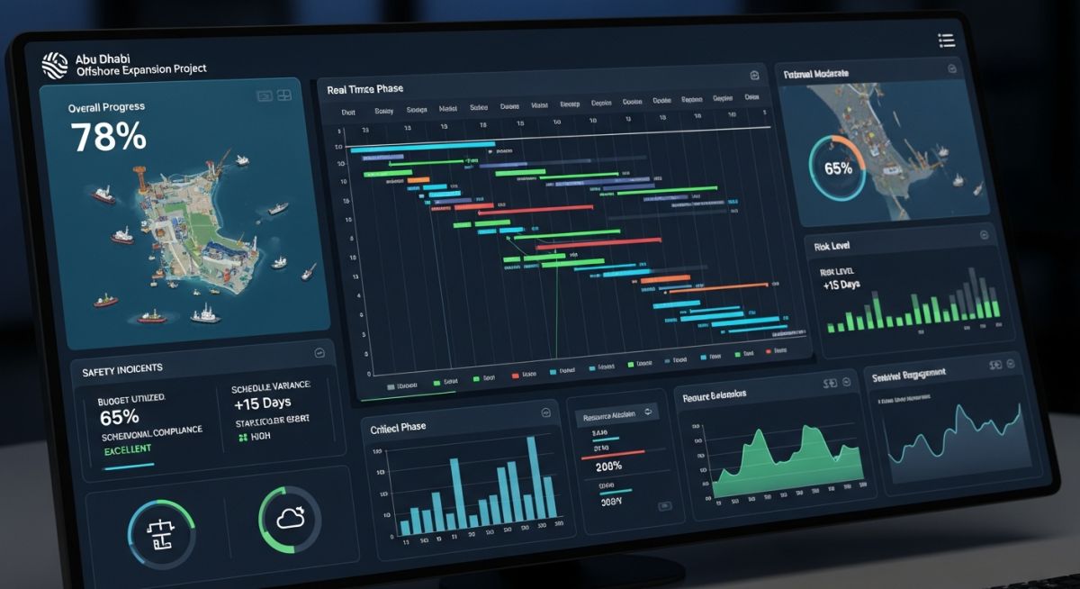 Engineering project management data for leading EPC Companies in UAE