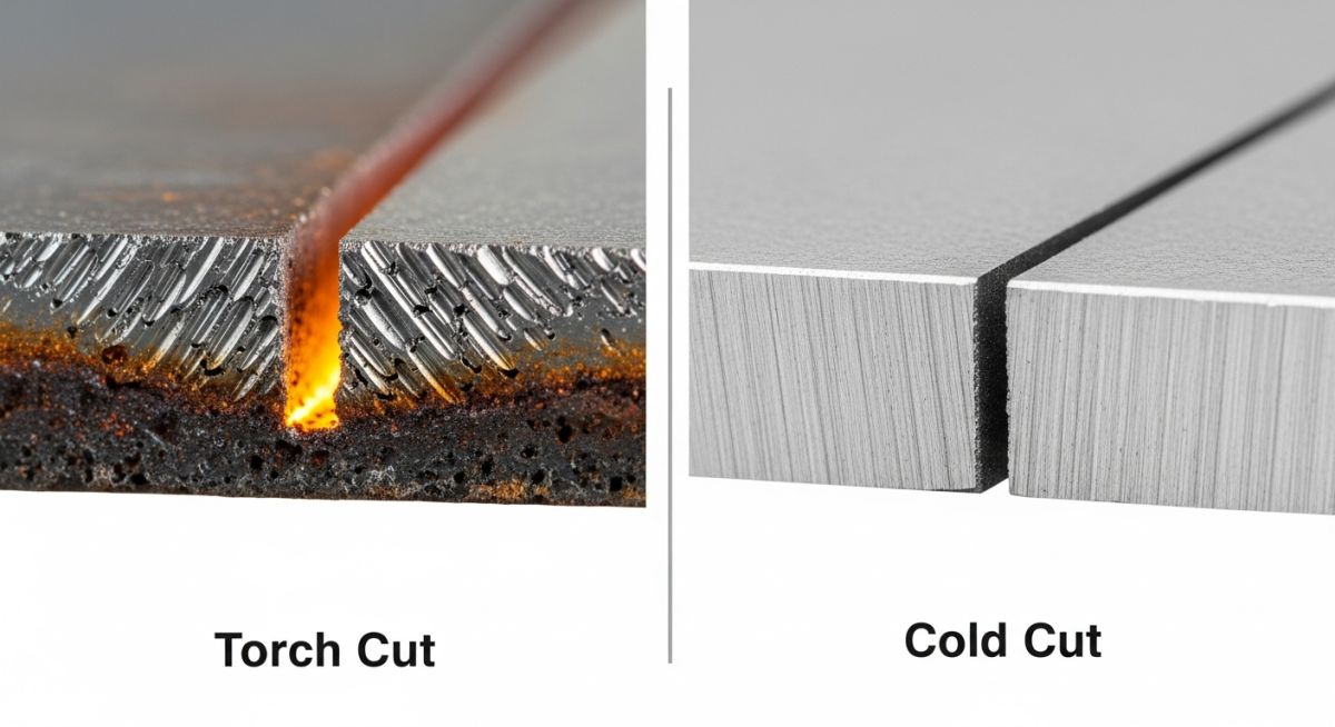 Engineering diagram of a split-frame Pipe Cold Cutting machine components showing the motor and tool slides