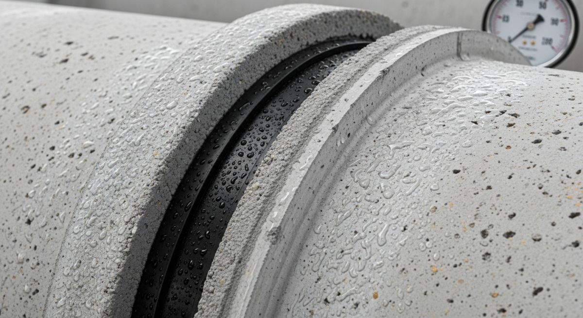 Concrete Pipe corrosion analysis and epoxy lining repair