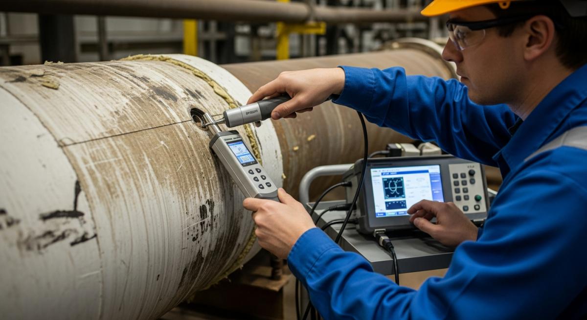 Severe chloride stress corrosion cracking (CISCC) on insulated 304L stainless steel pipe