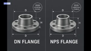 DN vs NPS vs PN Piping Standards technical comparison diagram for 2026 engineering projects