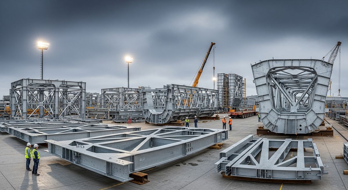 Industrial galvanized steel structures requiring advanced White Rust Prevention.