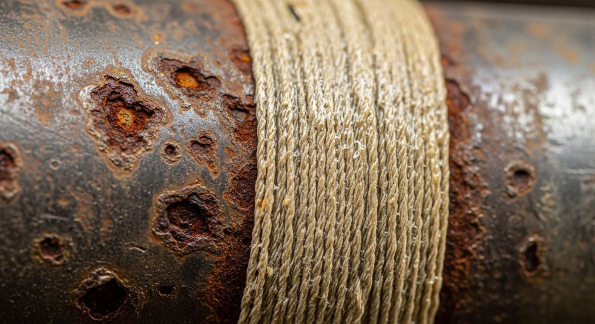 Corrosion failure and repair on a buried Gas Piping System line