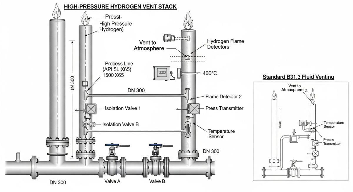 Safety Protocol for Leak detection in ASME B31.3 vs ASME B31.12 piping
