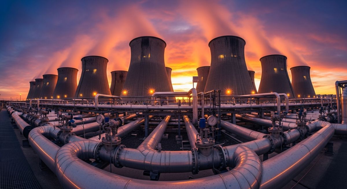 Industrial Cooling Water System Design and cooling tower infrastructure for 2026 power plants.