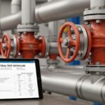 Comprehensive Material Test Certificate documentation for industrial piping components.