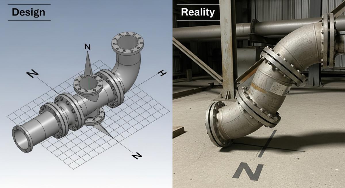 Refinery Piping Misalignment Case Study - Piping Isometric Checking Procedure Failure