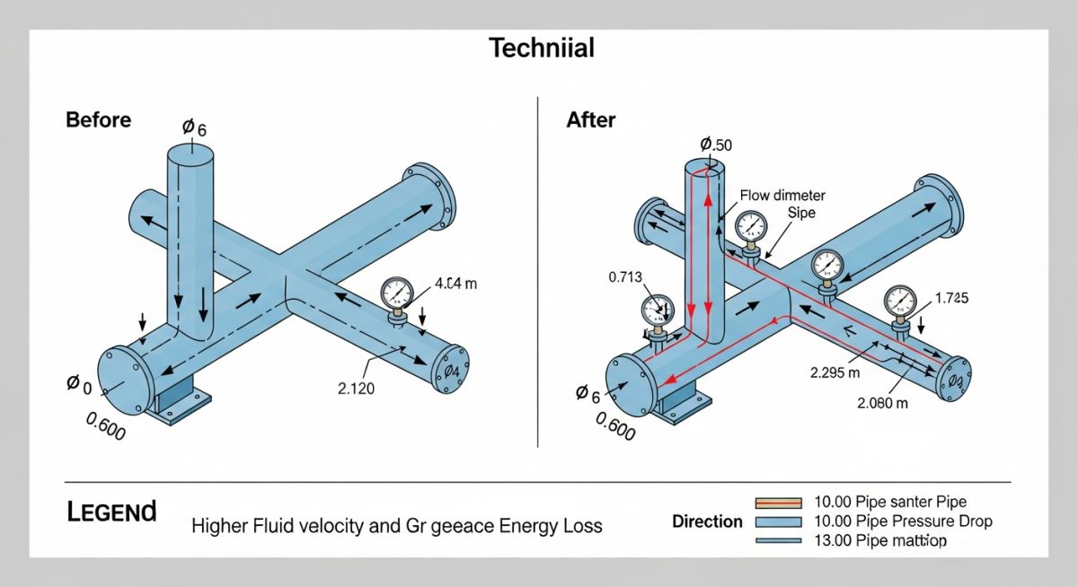 Engineering case study results for Piping Pressure Drop Calculation optimization.