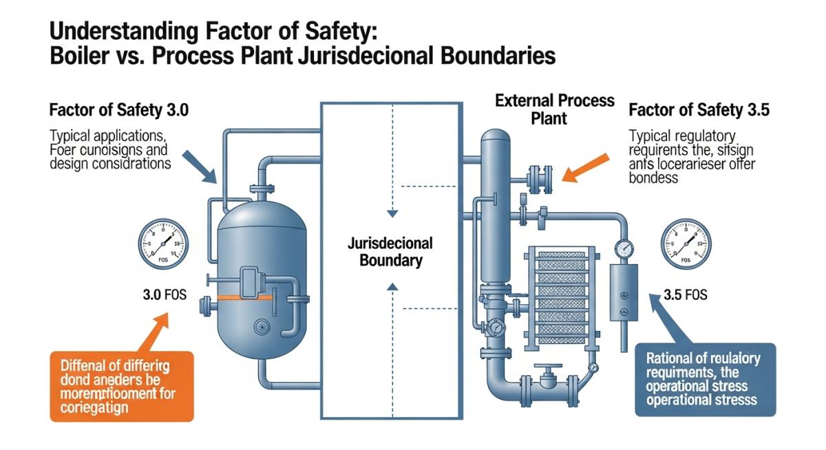 Power piping vs process piping standards design factor diagram