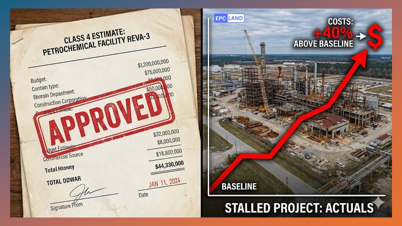 Premature FID disaster caused by relying on a Class 4 estimate instead of a Class 3 for project sanction