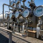 Professional Pressure Leak Test Procedure setup on a 24-inch natural gas pipeline in 2026