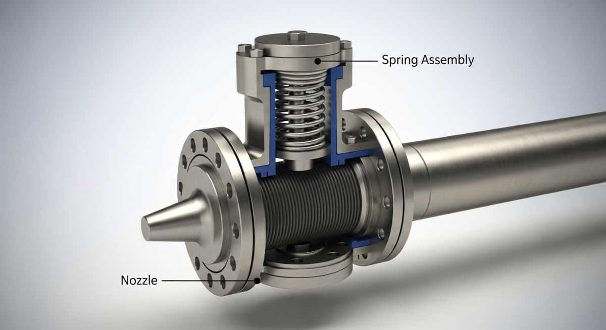 Professional Pressure Safety Valve Sizing and installation in an industrial plant.