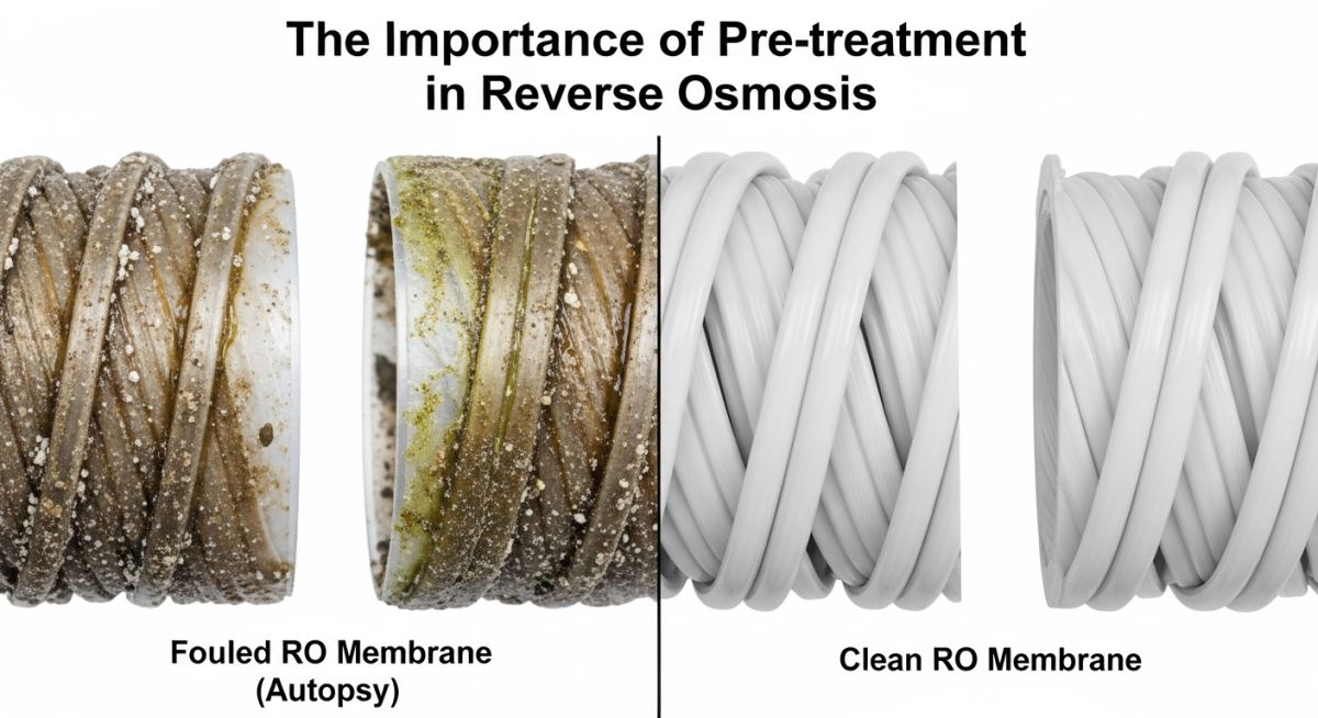Engineering failure analysis of fouled membranes in the Reverse Osmosis Process