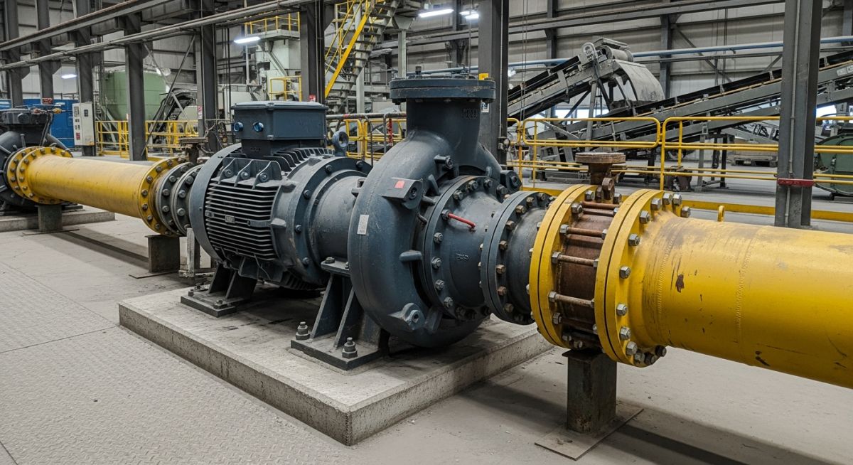Heavy-duty industrial slurry pump selection for mineral processing plants