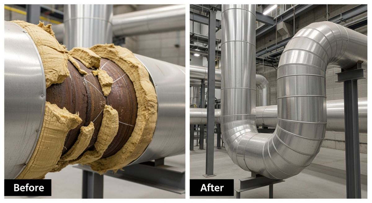 Thermal expansion loop implementation in a heavy industry Steam Piping Design