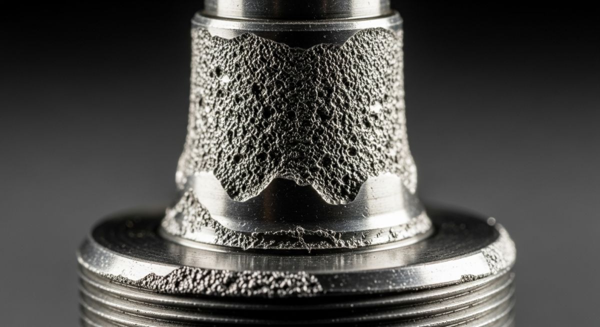 Cavitation damage on a throttling valve trim due to high pressure drop