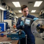 Professional metallurgical testing for Unified Numbering System (UNS) verification of alloy steel.