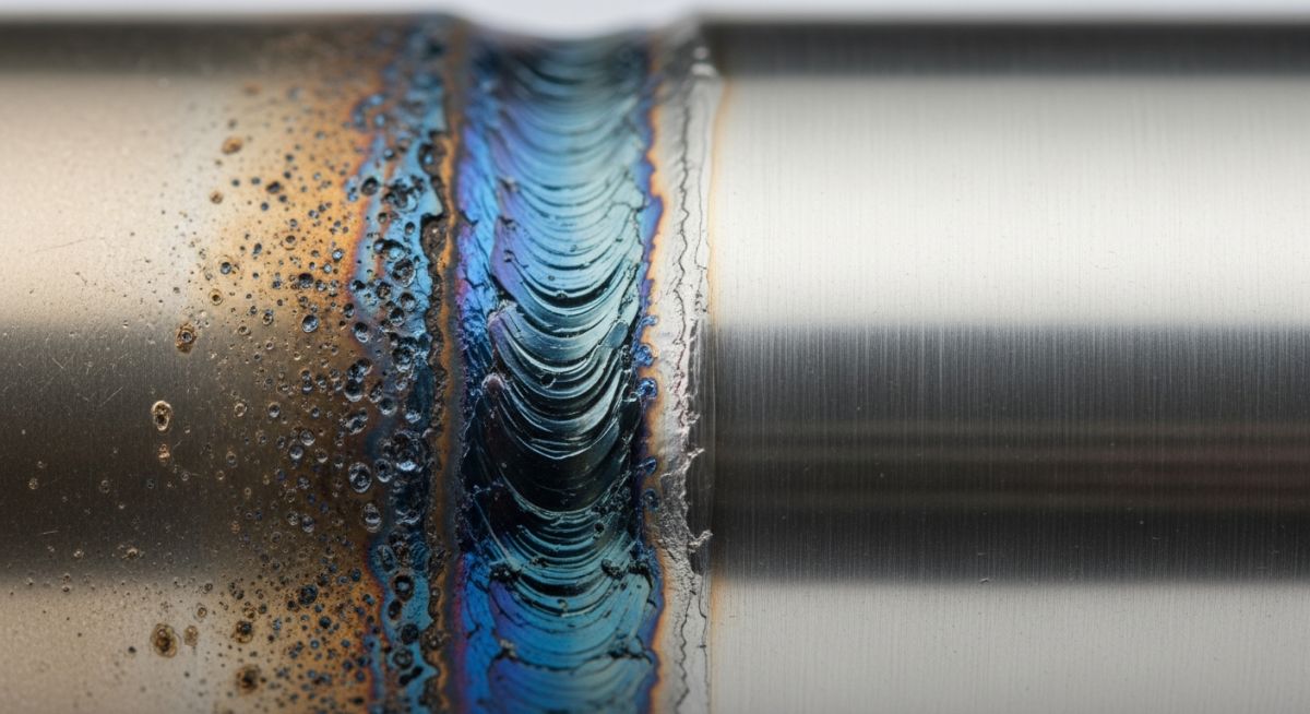 Weld heat tint removal via Pickling and Passivation on 316L stainless steel