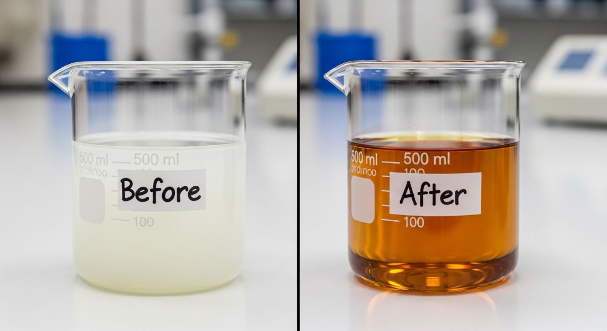 Case study results showing efficiency of what is a coalescer in aviation fuel purification