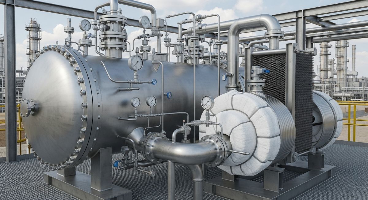 Determination of Design Pressure and Design Temperature for industrial pressure vessels.