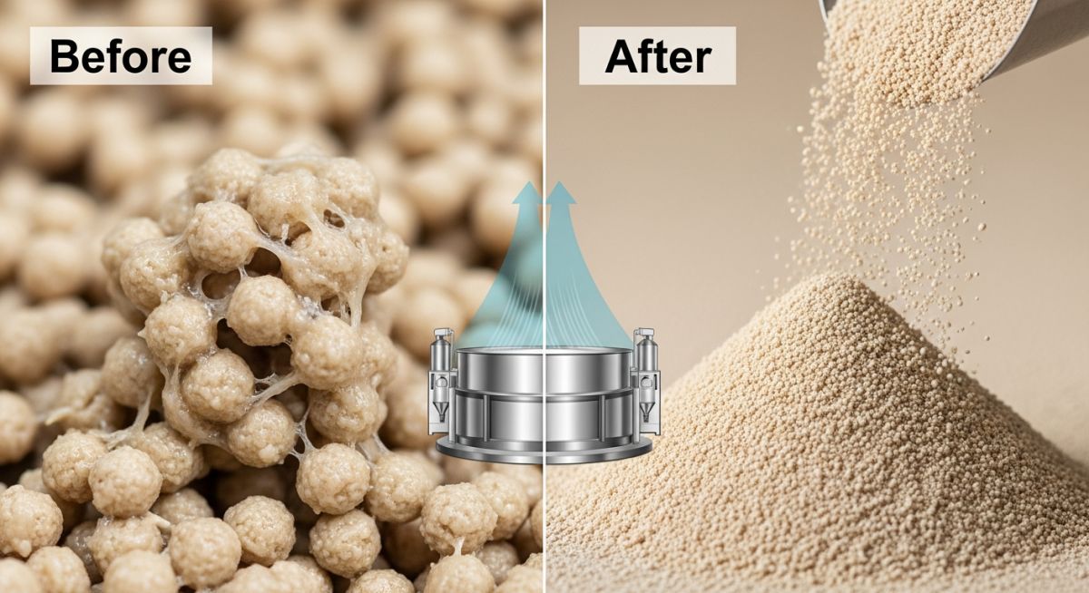 Fluidized-bed Industrial Dryers case study for pharmaceutical powder processing