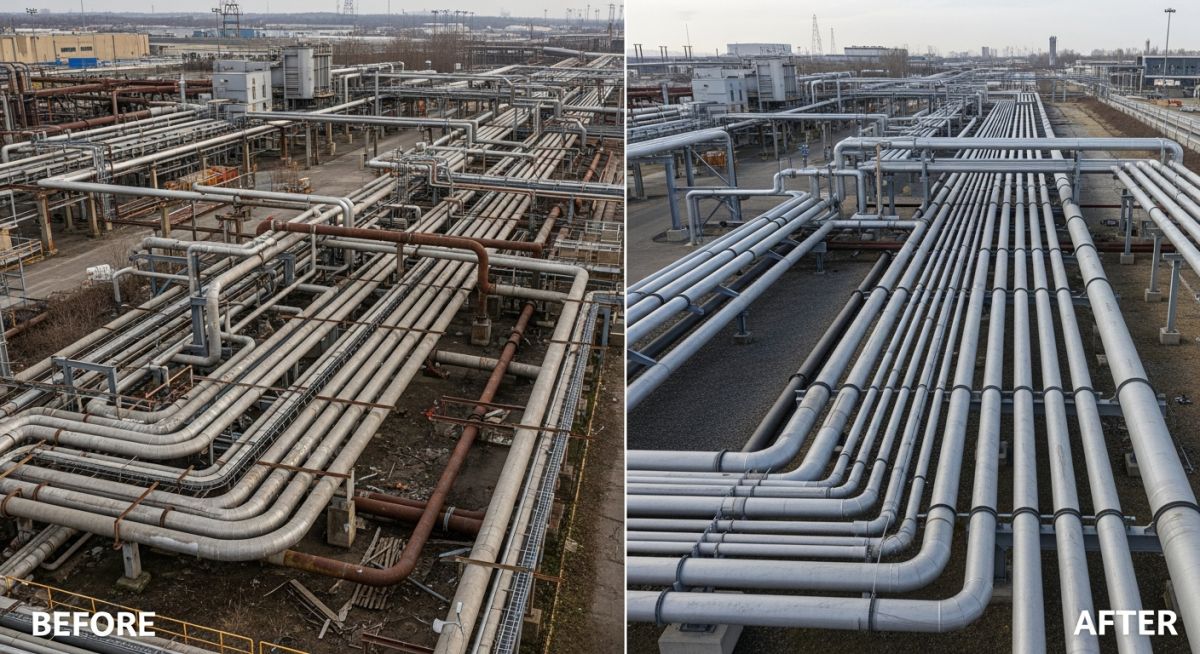 Real-world application of Pipe Routing Concepts in a brownfield project expansion