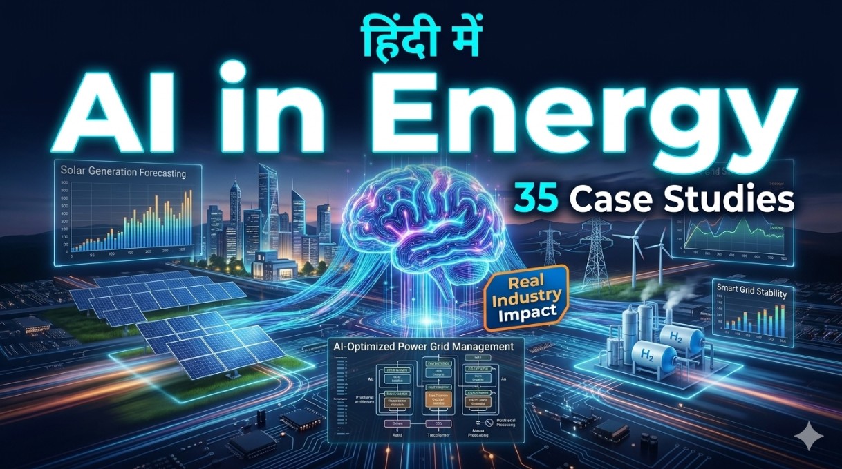 AI Impact in Energy: 35 Real-World Transformations (Video Case Studies-Hindi)