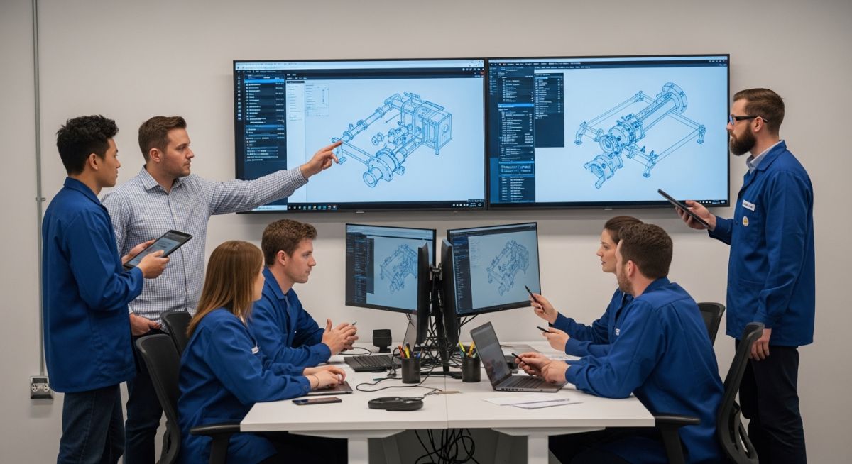 Concurrent Engineering collaboration in product design and development process