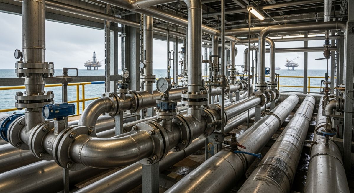 Monel alloy pipes used in marine and chemical industrial applications