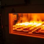 industrial nitriding process heat treatment furnace steel surface hardening