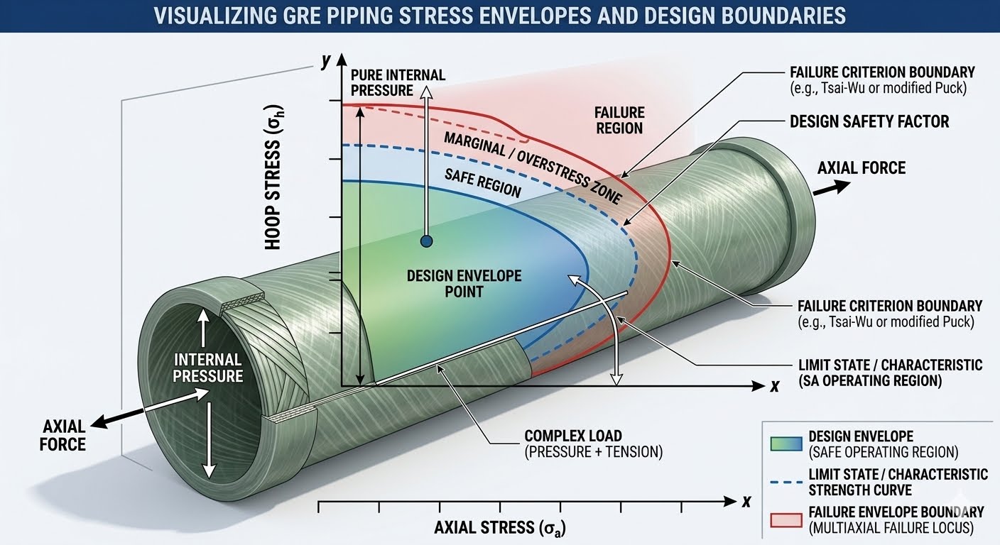 GRE Piping Stress Design Envelope Diagram