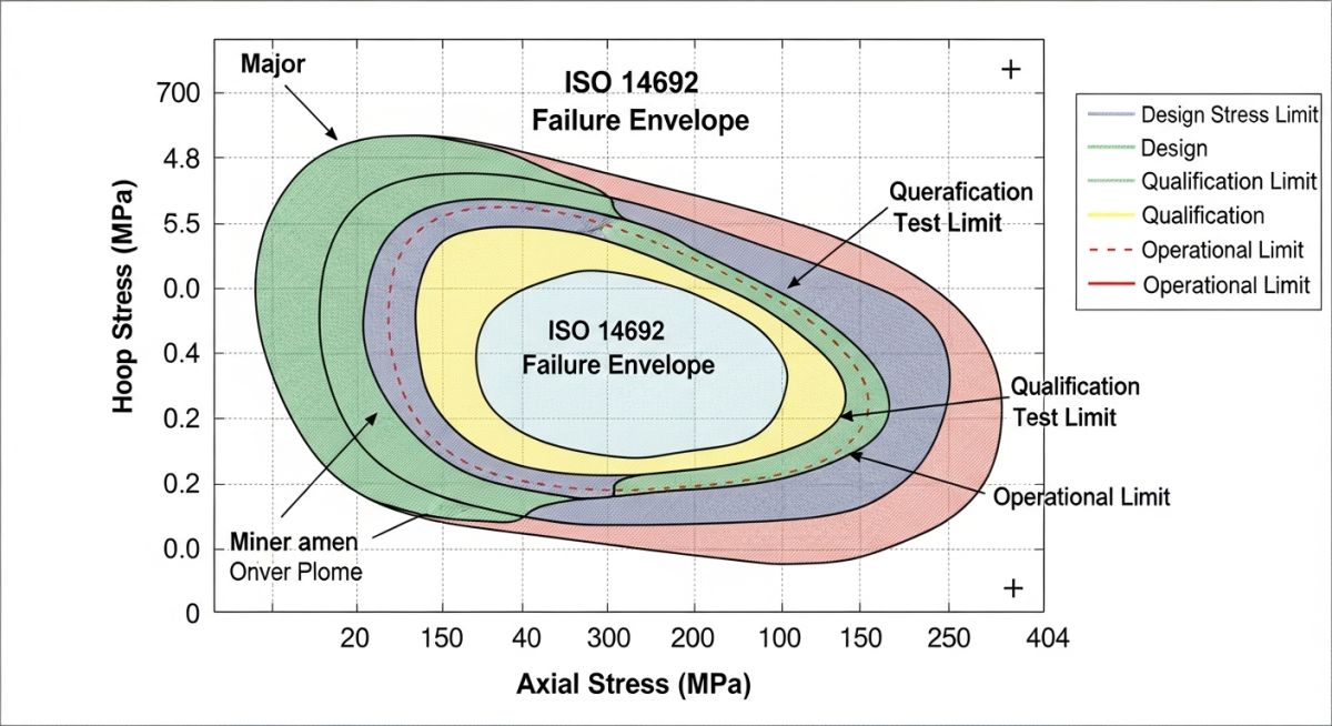 ISO 14692 GRP Piping Stress Envelope Diagram