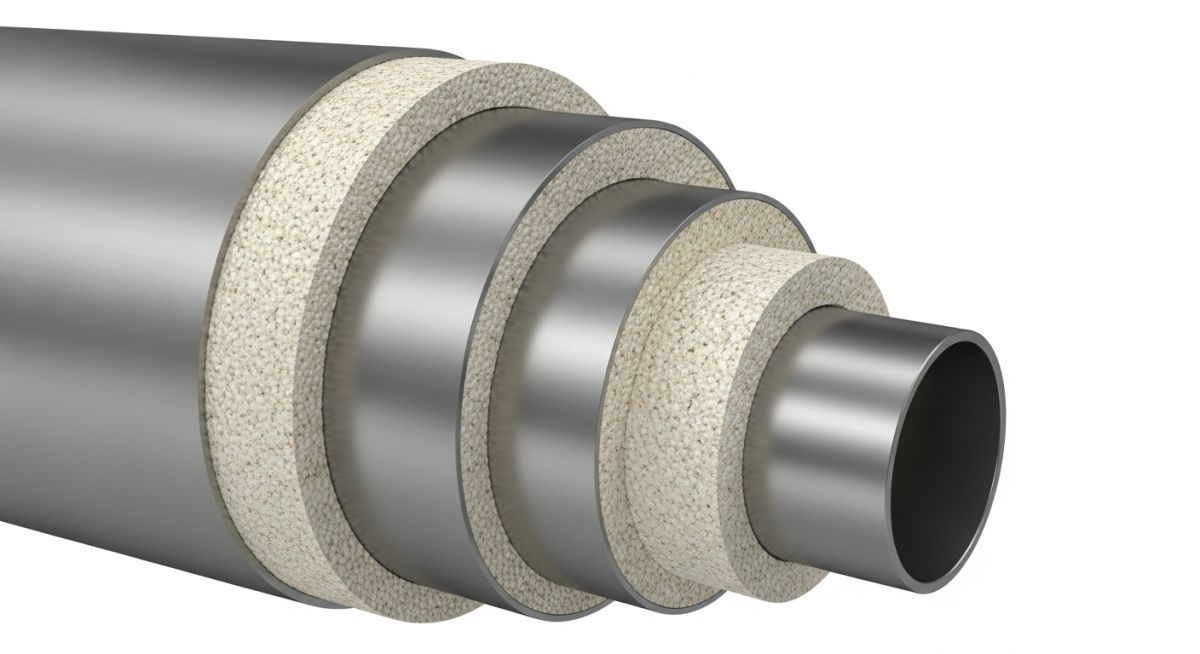 Pipe Insulation Cross Section Diagram