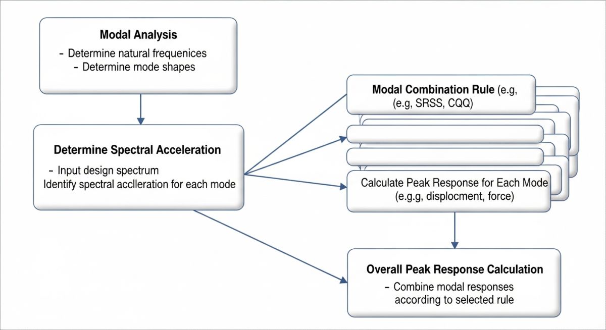 Step-by-step workflow for conducting earthquake response spectrum analysis