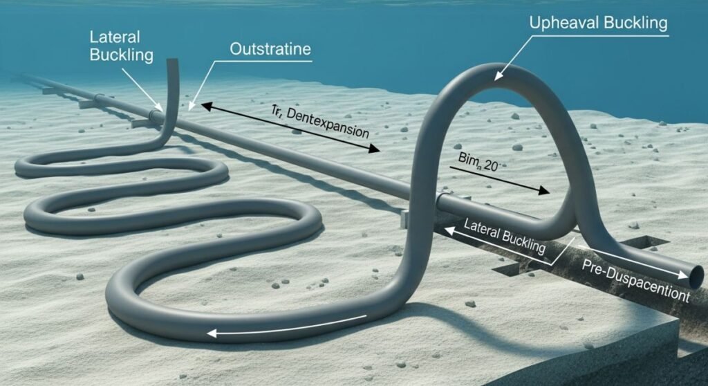 Overview of Lateral Buckling and Upheaval Buckling of Pipelines - EPCLand
