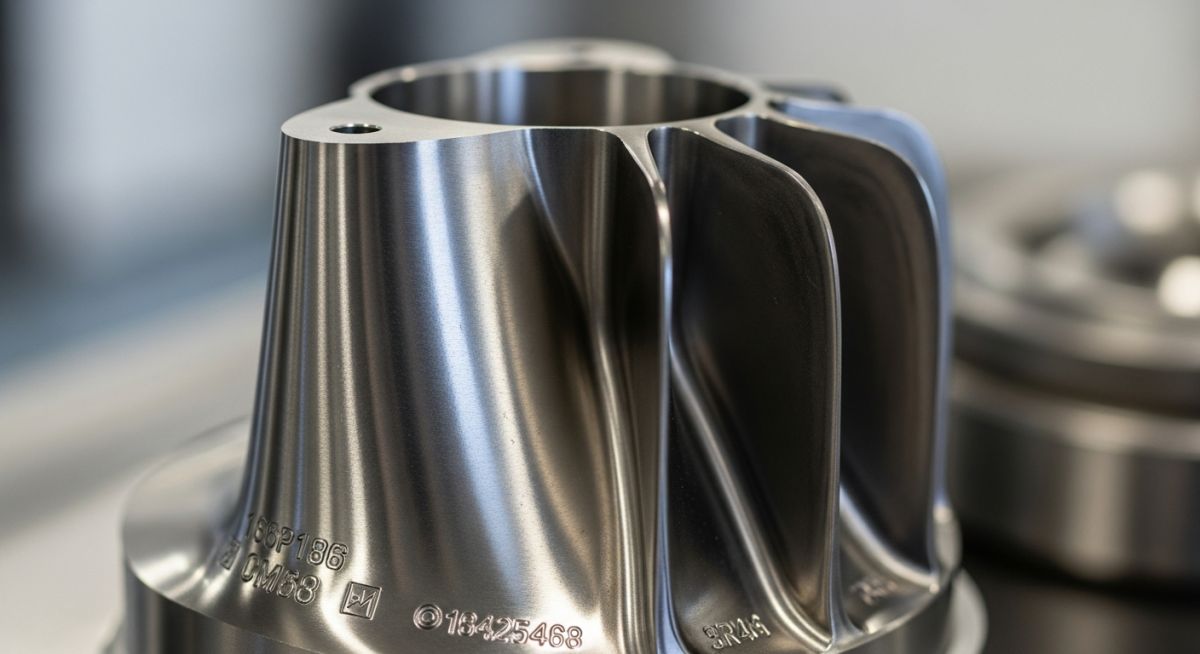 Titanium aerospace turbine blade strength analysis