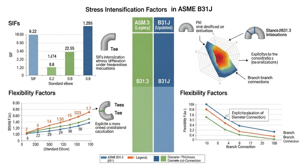 ASME B31.3 vs ASME B31J Comparison Chart
