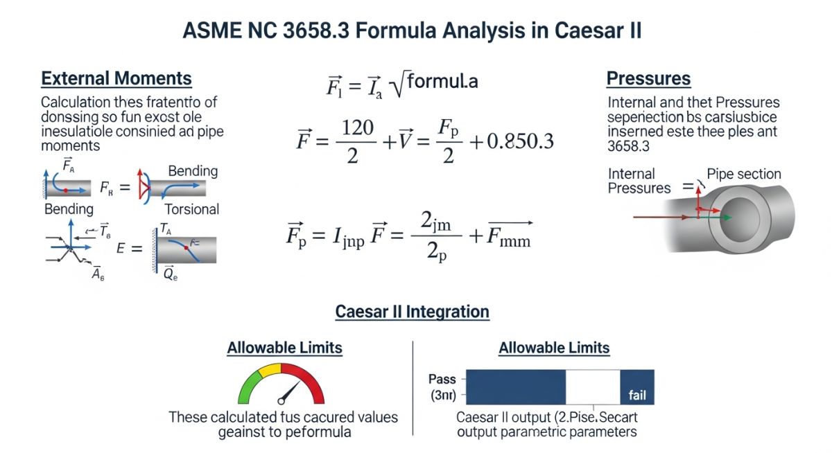 ASME NC 3658.3 Flange Leakage Formula Workflow