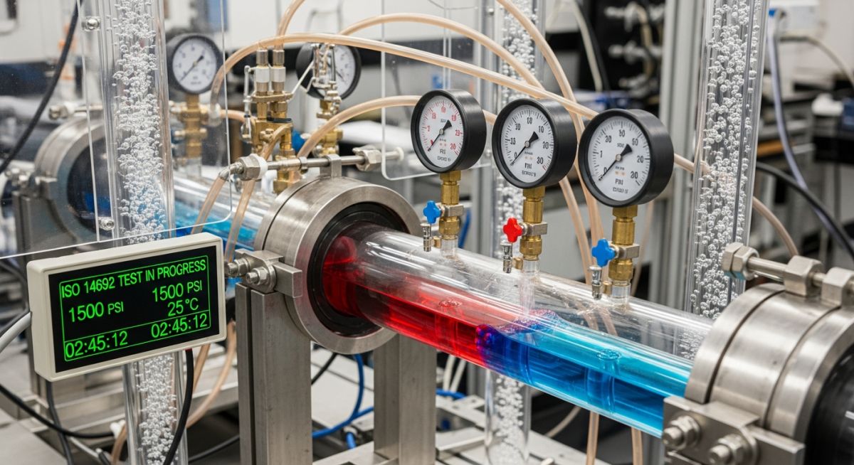 GRP Pipe Qualification Testing ISO 14692