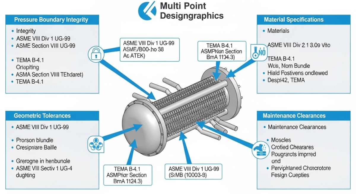 Heat Exchanger Drawing Review Checklist Infographic