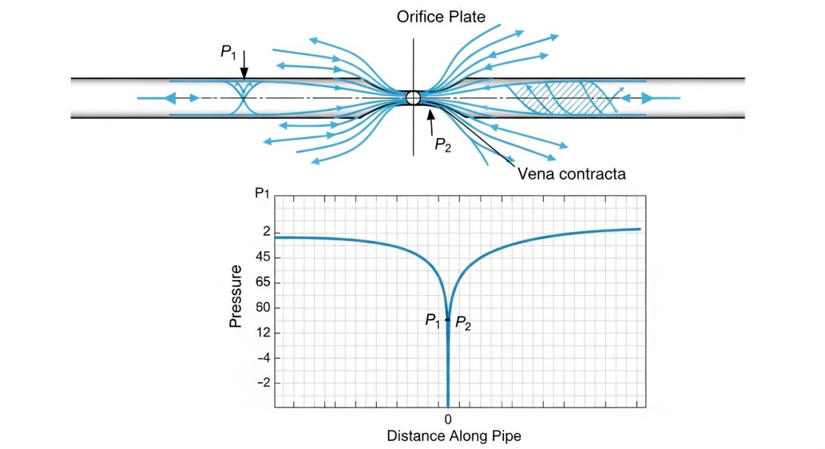 Orifice Flowmeter Working Principle Diagram
