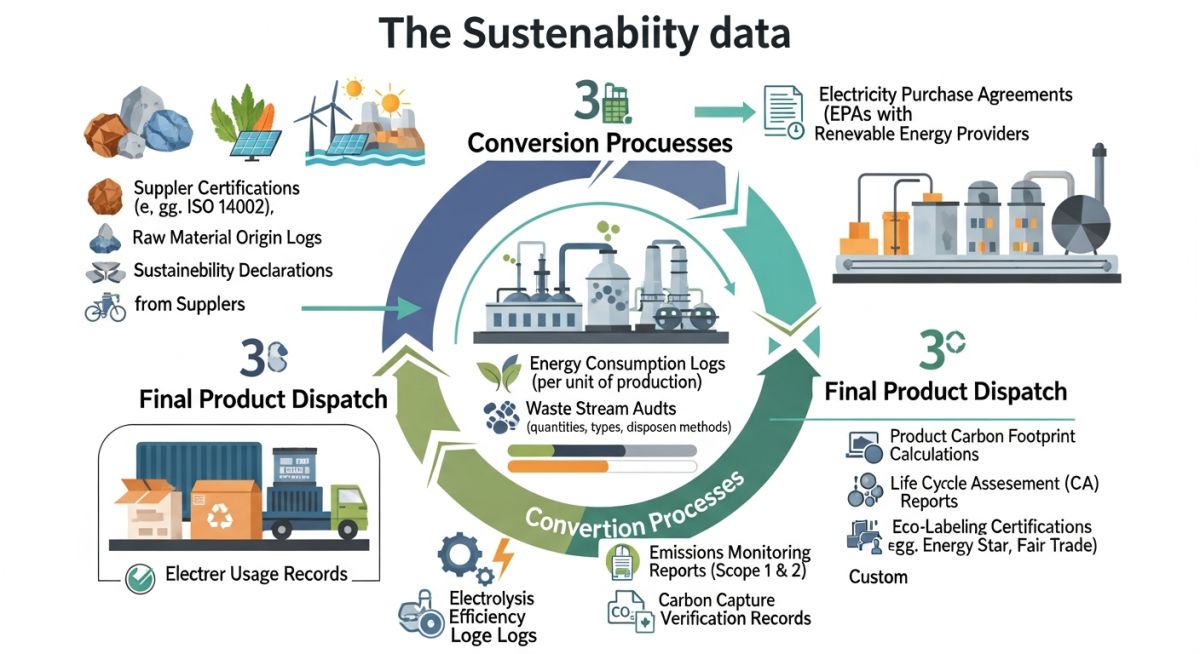RFNBO Chain of Custody Flowchart