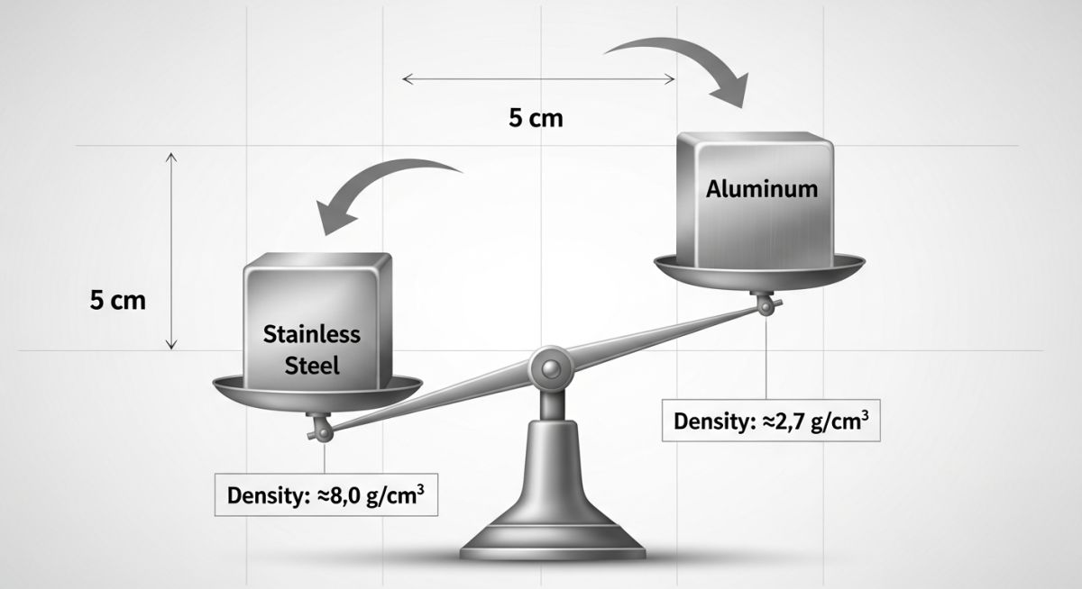 Stainless Steel vs Aluminum Density and Strength Comparison