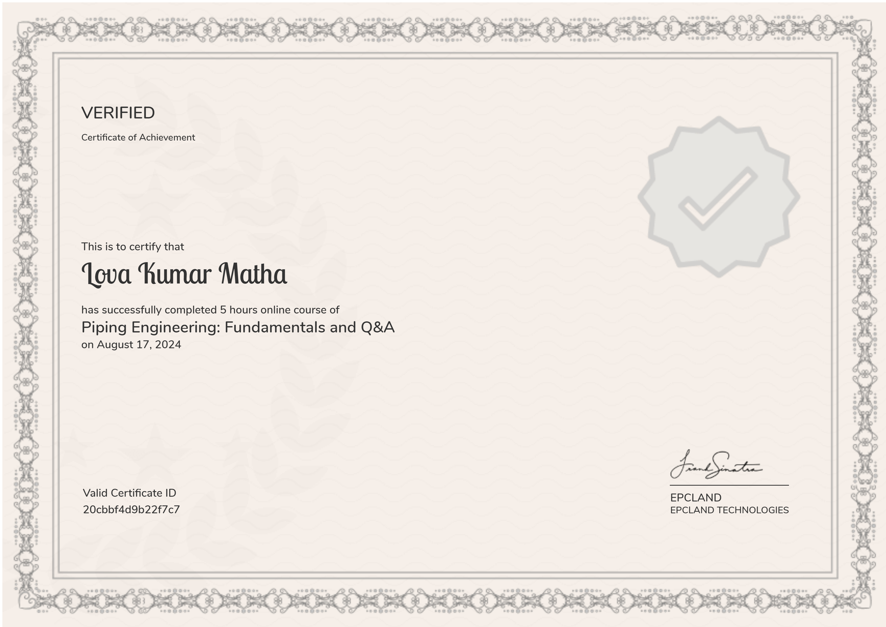 Piping Engineering:  Fundamentals and Q&A